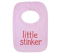 Personalizzato bavaglino - Little Stinker - (no adesivo)-splendidamente ricamato