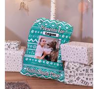 Personalizzato Cane Sacco Babbo Natale - Aqua Santa Paws - Cucciolo Calza Natale