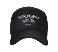 Personalizzato Classico Unisex retrò Neo Geo SNK Berretto da Baseball Adulto Regolabile Cappello da papà Uomo Donna Protezione Solare Snapback Caps, Regalo di Natale