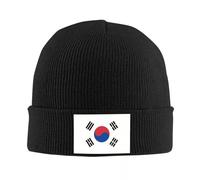 Personalizzato Corea del Sud Bandiera Skullies Berretti Berretti Moda Inverno Caldo Uomini Donne Cappelli A Maglia Unisex Adulto Bonnet Hat