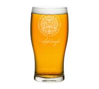 Personalizzato Coronation Emblema King Charles III Tulip Pinta Vetro Birra Gift