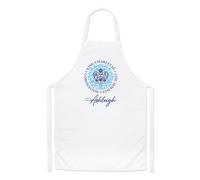 Personalizzato Coronation Emblema Luce Blu King Charles III Chef Grembiule Gift