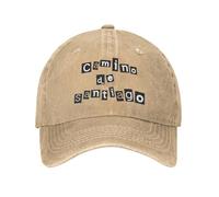 Personalizzato Cotone Camino De Santiago Compostela Peregrino Berretto da Baseball Uomo Donna Traspirante Cappello da papà All'aperto