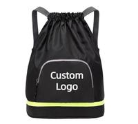 Personalizzato Coulisse Borsa Borsa A Tracolla Uomo Donne Personalizzata Logo Testo Viaggio Zaino Grande Capacità Fitness Sport Borsa Color1,31 * 17 * 42cm