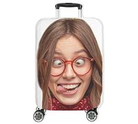 Personalizzato Elegante Coperture per valigie con la Tua Foto Cover Proteggi Valigia Suitcase Copri Valigia Anti-Polvere nedia M 23"-26" Foto [083]