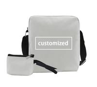Personalizzato Fai Da Te Borsa Messaggero Personalizzare Il Vostro Logo Nome Immagine Donne Borsa Messaggero Spalla Crossbosy Borsa Color8,21 * 24 * 6.5 cm