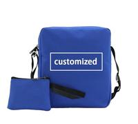 Personalizzato Fai Da Te Borsa Messaggero Personalizzare Il Vostro Logo Nome Immagine Donne Borsa Messaggero Spalla Crossbosy Borsa Color2,21 * 24 * 6.5 cm