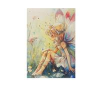 Personalizzato Fata Farfalla Spirito Primavera bandiere all'aperto banner colorato per la decorazione del giardino 28x40 double sided