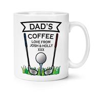 Personalizzato Golf Caffè Love Da 284ml Tazza Papà Nonno Festa Del Compleanno