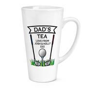 Personalizzato Golf Tè 483ml Grande Latte Tazza Papà Nonno Festa Del Compleanno
