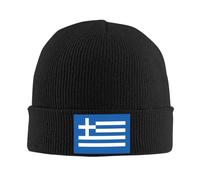 Personalizzato Grecia Bandiera Skullies Berretti Berretti Moda Inverno Caldo Uomini Donne Maglieria Cappello Adulto Unisex Bonnet Hat