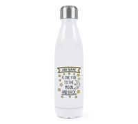 Personalizzato i Love You Ai Luna E Retro Doppio Muro Acqua Bottiglia Valentines