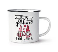 Personalizzato I'M Gonkers Per You Gonk Smalto Tazza Love Valentines Day Funny