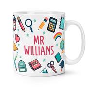 Personalizzato Insegnante Colorato Motivo 284ml Tazza Regalo Migliore Bellissimo