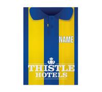 Personalizzato Leeds Calcio 1994 Away Camicia Rétro Placca Metallo Segno Telaio