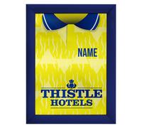 Personalizzato Leeds United 1992 Casa Camicia Rétro Placca Metallo Segno Telaio