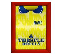 Personalizzato Leeds United 1992 Casa Camicia Rétro Placca Metallo Segno Telaio