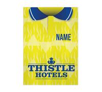 Personalizzato Leeds United 1992 Casa Camicia Rétro Placca Metallo Segno Telaio