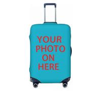 Personalizzato Logo Luggage Cover Elastico Personalizzato Il Vostro Design Qui Viaggio Suitcase Protettivo Coprire Suit Color3,S