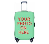 Personalizzato Logo Luggage Cover Elastico Personalizzato Il Vostro Design Qui Viaggio Suitcase Protettivo Coprire Suit Color2,S