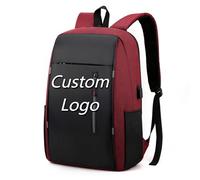 Personalizzato Logo Testo Zaino Personalizzata Stampa Uomo Computer Borsa Grande Capacità Tracolla Borsa Color3,32 * 16 * 46CM