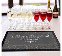 Personalizzato Matrimonio Barrette Runner Tappetino - Decorazione Tavolo