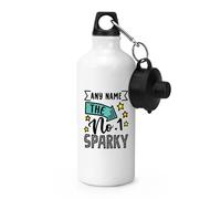 Personalizzato No.1 Sparky SPORTS Borraccia Worlds Migliore Awesome Thank You