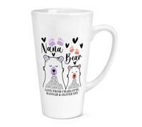 Personalizzato Nonna Orso 483ml Grande Latte Tazza Festa Della Mamma Compleanno