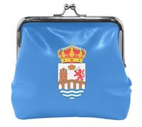 Personalizzato Ourense Provincia Bandiera In Pelle Portamonete & Sacchetti Carino Fibbia Bacio Blocco Carta Cambiare Portafoglio Borsa