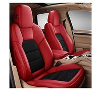 Personalizzato Per Nissan Per Patrol Per Soleggiato Copertura Sede Dell'automobile In Pelle Per Quest Per Terra Per Navara Per Nv200 Per Paladin Per I Calci Protezione Sedile(Nero rosso,Standard)
