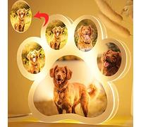 Personalizzato Personalizzato Cane/Gatto Pet Foto Notte Luce Animale Immagine 3D Acrilico USB Lampada Notte Personalizzazione Regalo Fantasia (1 Colore,3)