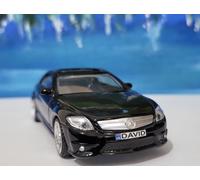 Personalizzato Piastra Mercedes CL 63 AMG 1:43 Nero Pressofuso By RASTAR - Gift