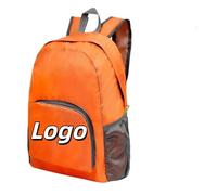 Personalizzato Pieghevole Zaino Uomo Donne Personalizzata Logo Foto Testo Shopping Borsa Pieghevole Viaggio Casual Borsa per Esterno Color1,30.5 * 16 * 42CM