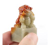 Personalizzato Pietra Giapponese Hanko Chop Timbro Nome Giapponese Timbro Nome Cinese Sigillo Nome Cinese Abbraccio Prosperità con Il Majestic Pixiu Stone Seal