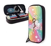 Personalizzato Portapenne Mer-Mai Draw And Little Sea Animals Borsa Cancelleria Superiore Porta Matite Per Ragazze, Scuola, Regalo, 20X9X4Cm