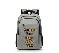 Personalizzato Qualsiasi Logo Tu Vuoi Immagine Testo Zaino Uomo Tracolla Borsa Grande Capacità Multifunzionale Viaggio Portatile Borsa Affari Computer Borsa Color3,32 * 14 * 43cm