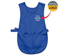 Personalizzato Ricamato Abito da Lavoro con Tasca Donna Grembiule Asta Pulizia