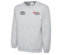 Personalizzato Ricamato Tunica Eic Domestico Installatore Logo Felpa Electrician