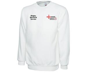 Personalizzato Ricamato Tunica Eic Domestico Installatore Logo Felpa Electrician