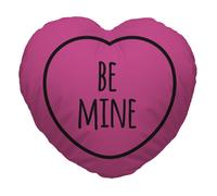 Personalizzato Rosa Be Mine Design Cuore Cuscino Sagomato Valentines Day Regalo