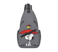 Personalizzato S-Snoopys Woodstock Zaino A Spalla Uomo Donna Moda Borse da Petto A Spalla per per Viaggi Escursionismo Borsa A Tracolla