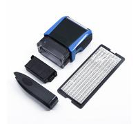 Personalizzato Stampa Timbri Self-Inking Tampone per W/ Pinzette Alta Qualità