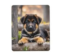 Personalizzato Tappetino per Il Mouse, Shepherd German Puppy, Superficie Liscia Tampone per Mouse, Mousepads, 25X30cm, Laptop, PC, Ufficio
