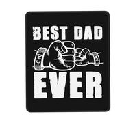 Personalizzato Tappeto Mouse, Worlds Best Dad Tappetino per Il Mouse Pratica Gaming Mousepad per Ufficio Laptop Computer