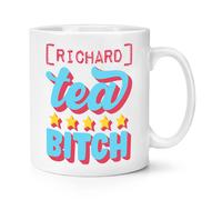 Personalizzato Tè Cagna 284ml Tazza Scherzo Divertente Lavoro Dipendente Boss
