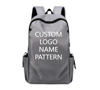 Personalizzato Uomo Donne Zaino Impermeabile Viaggio Zaino Personalizzata Logo Nome Modello Computer Portatile Borsa Color3,26 * 14 * 41cm