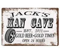 Personalizzato Uomo Grotta Segni e Decorazione Uomo Rustico Segni Grotta per Uomo Cave Bar Casa Bar Pub Wall Art Nome Casa Bar Papà Capannone Padri Pub Bar