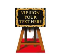 Personalizzato Vip Party Insegna - Aggiungi il Tuo Testo / su Misura Messaggio