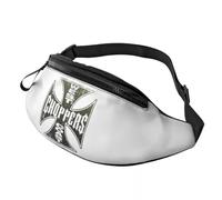Personalizzato West Coast Chopper Iron Cross 12 Marsupio per Uomo Donna Moda Crossbody Waist Bag da Viaggio Telefono Money Pouch