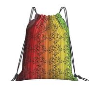 Personalizzato Zaino Coulisse Lion Head Zaino da Viaggio Unisex Sacca Sportivo per Piscina Viaggi Nuoto 36X42cm